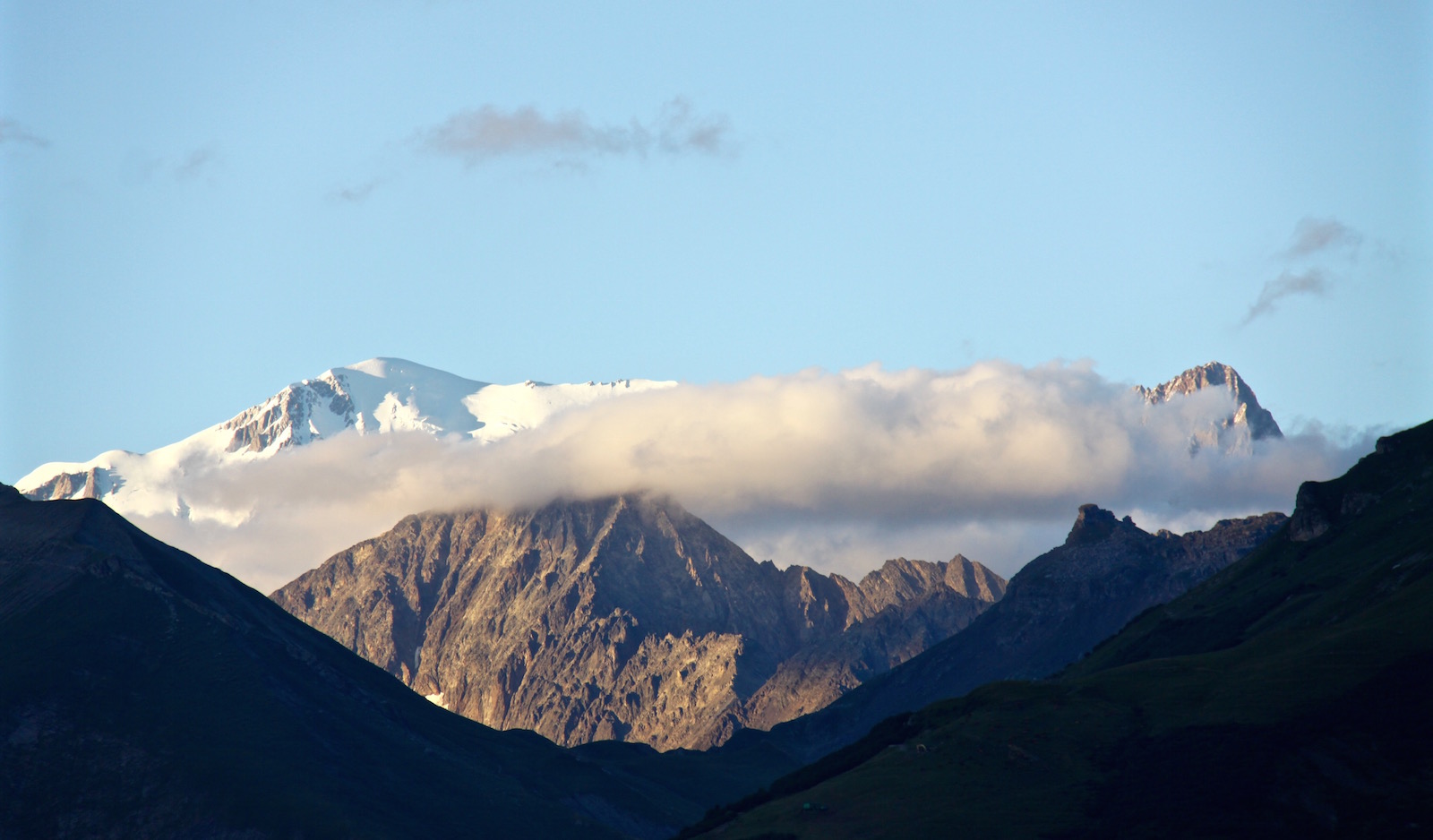Stets erhaben und majestätisch - der Mont Blanc.