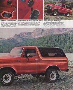 Seite 2 des original Prospekts von 1978. ©Ford Motor Company