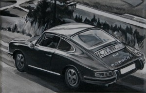 Dieser Porsche 911 ist eines der neuesten Werke von Aaron Vidal Martinez.
